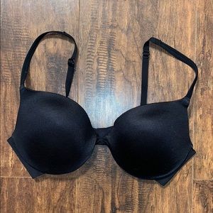 Black Maidenform Push Up Bra Size 32C